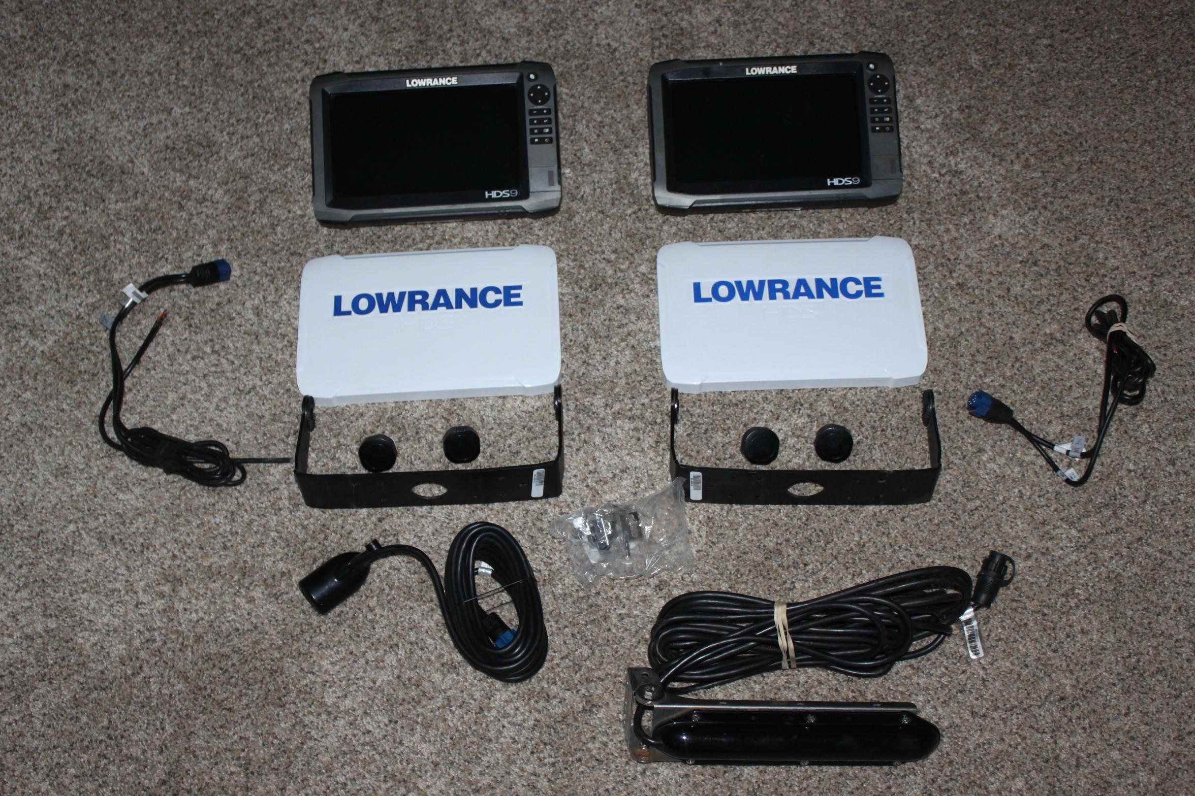 For Sale 2 Lowrance HDS 9 Gen 3 Touch units with Transducers Buy Sell Trade OzarkAnglers