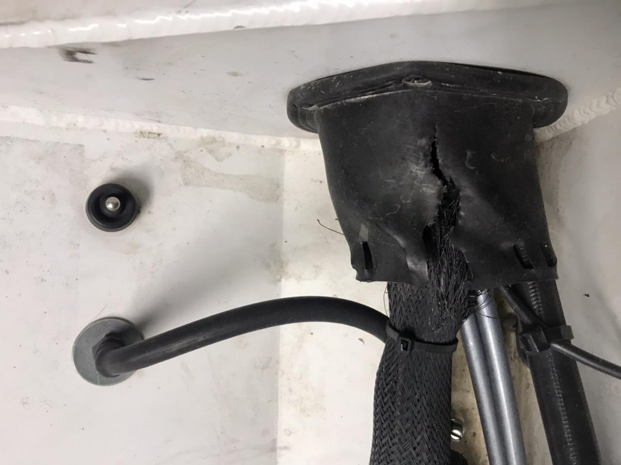 Running transducer wire from transom Tips & Tricks, Boat Help and