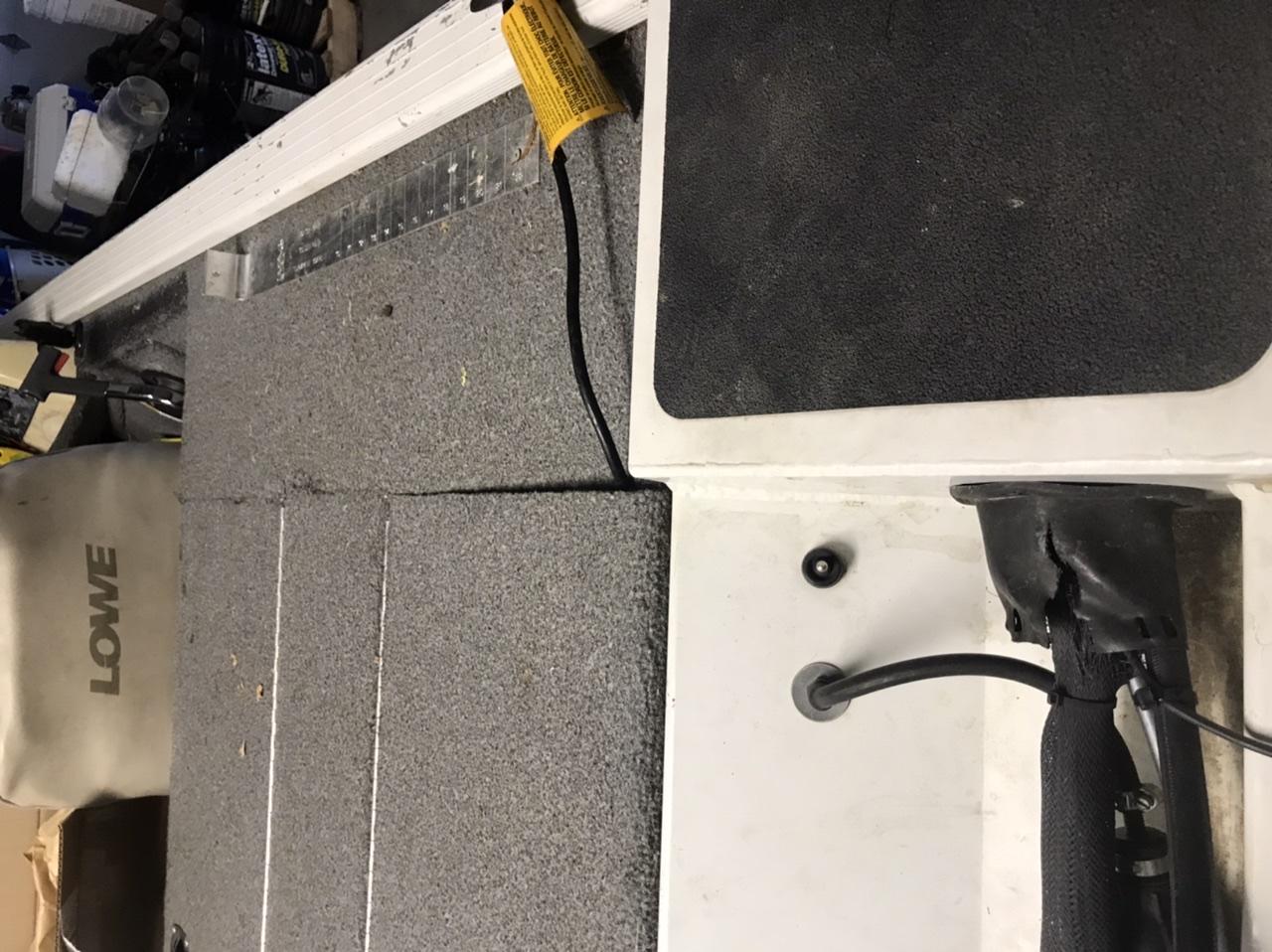 Running transducer wire from transom Tips & Tricks, Boat Help and